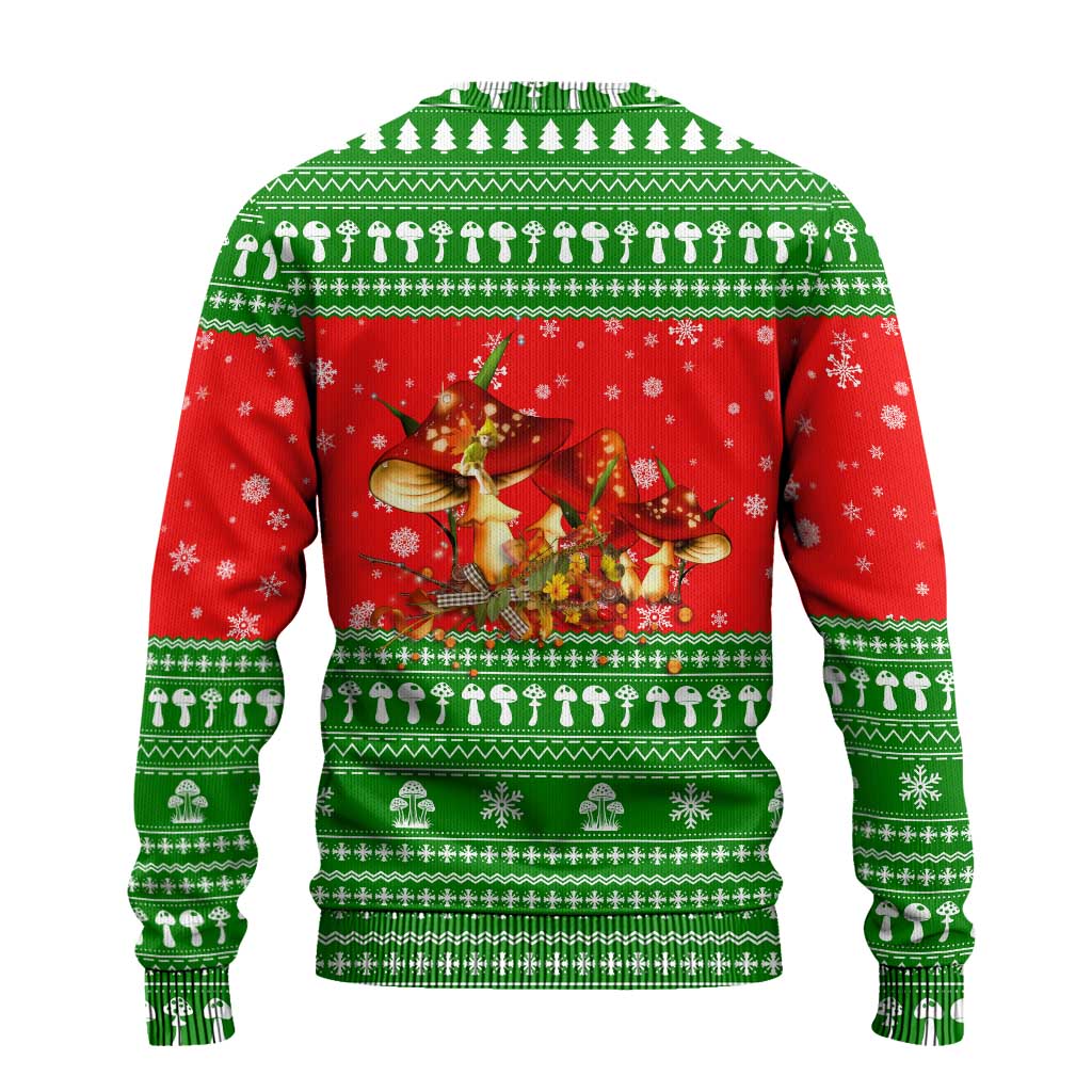 Amazing Mushroom Christmas Yall Christmas Ugly Christmas Sweater Xmas Holiday Patterns - Wonder Print Shop