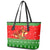 Amazing Mushroom Christmas Yall Christmas Leather Tote Bag Xmas Holiday Patterns - Wonder Print Shop
