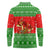 Amazing Mushroom Christmas Yall Christmas Long Sleeve Polo Shirt Xmas Holiday Patterns - Wonder Print Shop