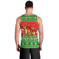 Amazing Mushroom Christmas Yall Christmas Men Tank Top Xmas Holiday Patterns - Wonder Print Shop