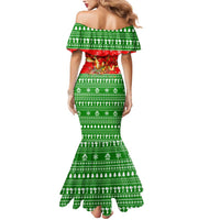 Amazing Mushroom Christmas Yall Christmas Mermaid Dress Xmas Holiday Patterns - Wonder Print Shop