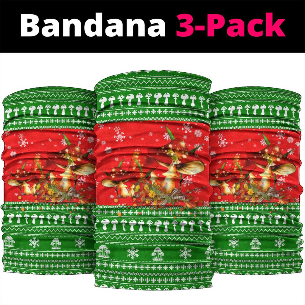 Amazing Mushroom Christmas Yall Christmas Neck Gaiter Xmas Holiday Patterns - Wonder Print Shop