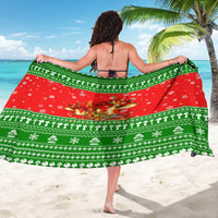 Amazing Mushroom Christmas Yall Christmas Sarong Xmas Holiday Patterns - Wonder Print Shop