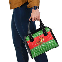 Amazing Mushroom Christmas Yall Christmas Shoulder Handbag Xmas Holiday Patterns - Wonder Print Shop