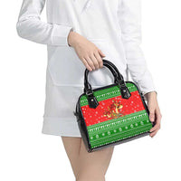 Amazing Mushroom Christmas Yall Christmas Shoulder Handbag Xmas Holiday Patterns - Wonder Print Shop