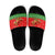 Amazing Mushroom Christmas Yall Christmas Slide Sandals Xmas Holiday Patterns - Wonder Print Shop