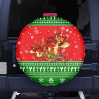 Amazing Mushroom Christmas Yall Christmas Spare Tire Cover Xmas Holiday Patterns - Wonder Print Shop