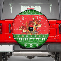 Amazing Mushroom Christmas Yall Christmas Spare Tire Cover Xmas Holiday Patterns - Wonder Print Shop