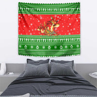 Amazing Mushroom Christmas Yall Christmas Tapestry Xmas Holiday Patterns - Wonder Print Shop
