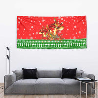 Amazing Mushroom Christmas Yall Christmas Tapestry Xmas Holiday Patterns - Wonder Print Shop