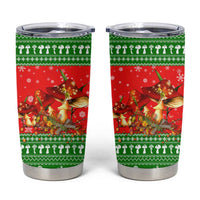 Amazing Mushroom Christmas Yall Christmas Tumbler Cup Xmas Holiday Patterns - Wonder Print Shop