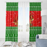 Amazing Mushroom Christmas Yall Christmas Window Curtain Xmas Holiday Patterns - Wonder Print Shop