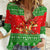 Amazing Mushroom Christmas Yall Christmas Women Casual Shirt Xmas Holiday Patterns - Wonder Print Shop