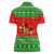 Amazing Mushroom Christmas Yall Christmas Women Polo Shirt Xmas Holiday Patterns - Wonder Print Shop