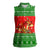 Amazing Mushroom Christmas Yall Christmas Women Sleeveless Polo Shirt Xmas Holiday Patterns - Wonder Print Shop
