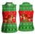 Amazing Mushroom Christmas Yall Christmas Women Sleeveless Polo Shirt Xmas Holiday Patterns - Wonder Print Shop