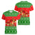 Amazing Mushroom Christmas Yall Christmas Women V-Neck T-Shirt Xmas Holiday Patterns - Wonder Print Shop