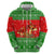 Amazing Mushroom Christmas Yall Christmas Zip Hoodie Xmas Holiday Patterns - Wonder Print Shop