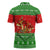 Amazing Mushroom Christmas Yall Christmas Zipper Polo Shirt Xmas Holiday Patterns - Wonder Print Shop