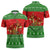 Amazing Mushroom Christmas Yall Christmas Zipper Polo Shirt Xmas Holiday Patterns - Wonder Print Shop
