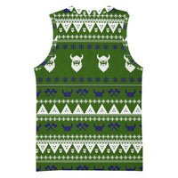 Amazing Viking Christmas Basketball Jersey Xmas Holiday Patterns - Wonder Print Shop