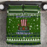Amazing Viking Christmas Bedding Set Xmas Holiday Patterns - Wonder Print Shop