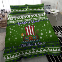 Amazing Viking Christmas Bedding Set Xmas Holiday Patterns - Wonder Print Shop