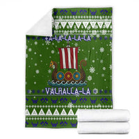 Amazing Viking Christmas Blanket Xmas Holiday Patterns - Wonder Print Shop