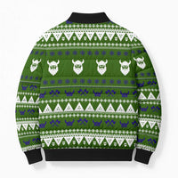 Amazing Viking Christmas Bomber Puffer Jacket Xmas Holiday Patterns - Wonder Print Shop
