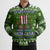Amazing Viking Christmas Bomber Puffer Jacket Xmas Holiday Patterns - Wonder Print Shop