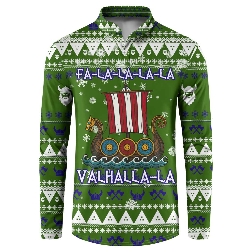 Amazing Viking Christmas Button Sweatshirt Xmas Holiday Patterns - Wonder Print Shop