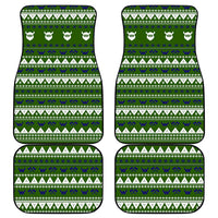 Amazing Viking Christmas Car Mats Xmas Holiday Patterns - Wonder Print Shop