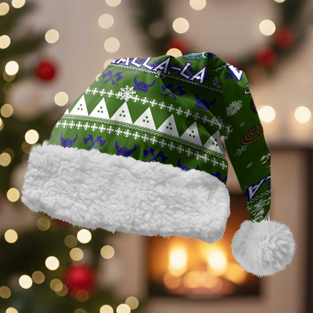 Amazing Viking Christmas Santa Hat Xmas Holiday Patterns - Wonder Print Shop