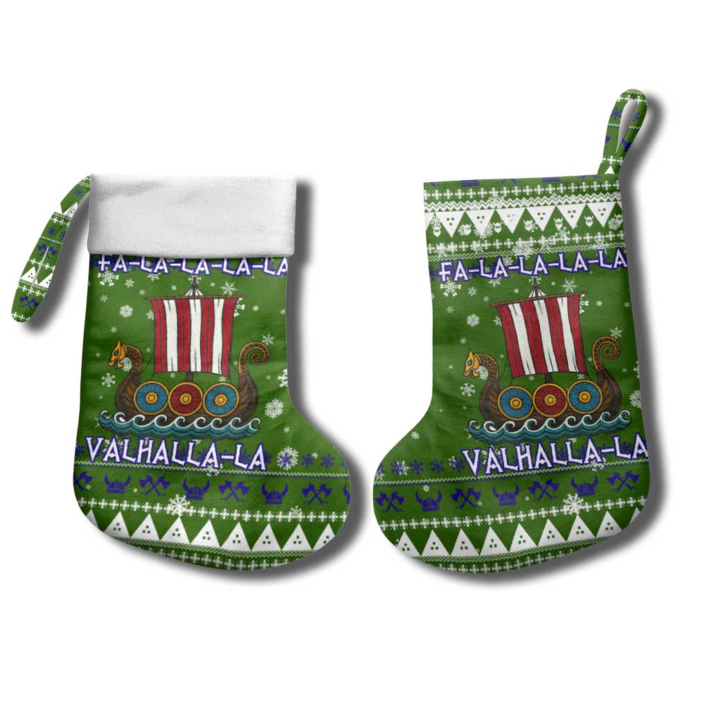 Amazing Viking Christmas Stocking Xmas Holiday Patterns - Wonder Print Shop