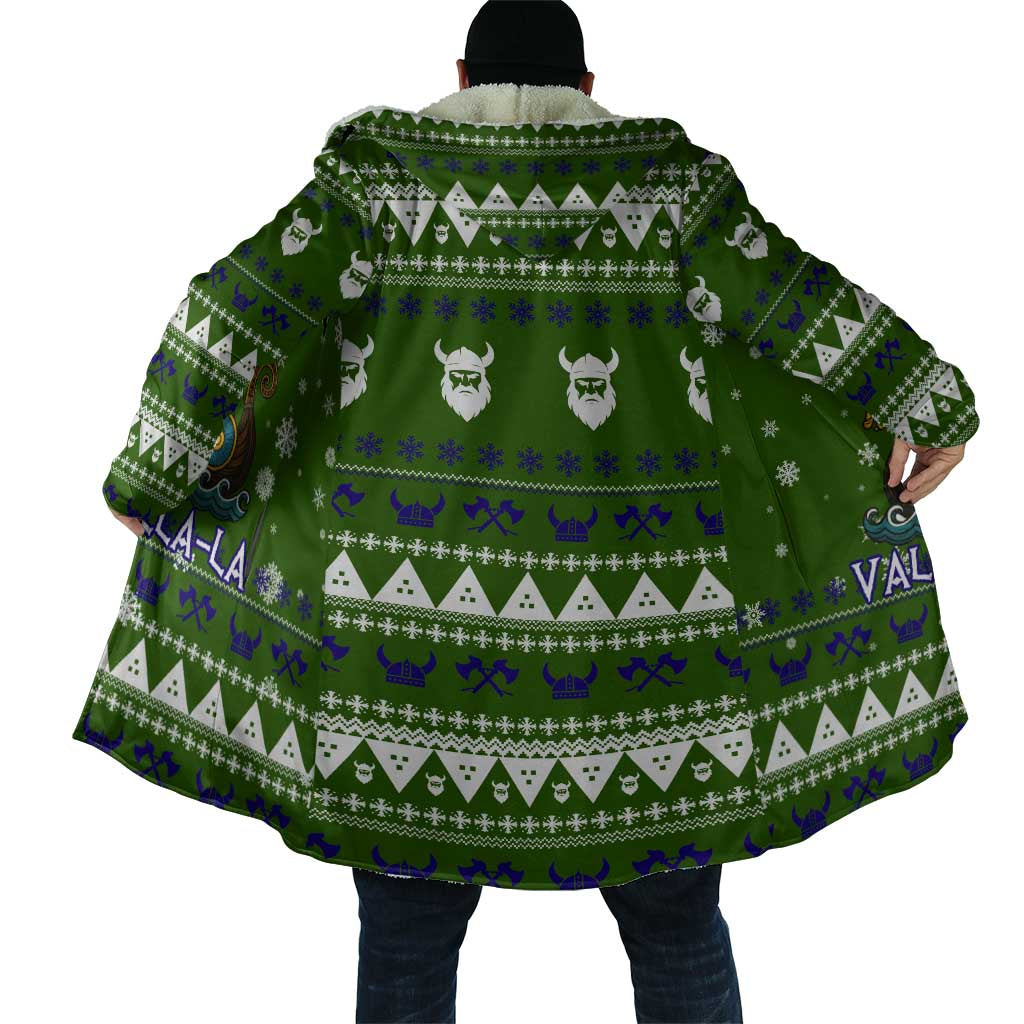 Amazing Viking Christmas Cloak Xmas Holiday Patterns - Wonder Print Shop