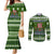 Amazing Viking Christmas Couples Matching Mermaid Dress and Long Sleeve Button Shirt Xmas Holiday Patterns - Wonder Print Shop