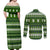 Amazing Viking Christmas Couples Matching Off Shoulder Maxi Dress and Long Sleeve Button Shirt Xmas Holiday Patterns - Wonder Print Shop