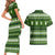 Amazing Viking Christmas Couples Matching Short Sleeve Bodycon Dress and Hawaiian Shirt Xmas Holiday Patterns - Wonder Print Shop