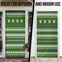 Amazing Viking Christmas Door Cover Xmas Holiday Patterns - Wonder Print Shop
