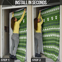 Amazing Viking Christmas Door Cover Xmas Holiday Patterns - Wonder Print Shop