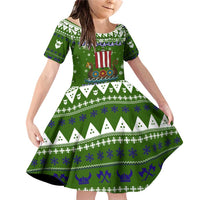 Amazing Viking Christmas Family Matching Off Shoulder Short Dress and Hawaiian Shirt Xmas Holiday Patterns - Wonder Print Shop