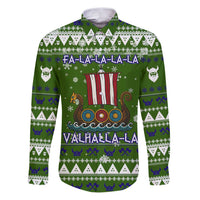 Amazing Viking Christmas Family Matching Puletasi and Hawaiian Shirt Xmas Holiday Patterns - Wonder Print Shop