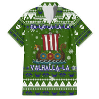 Amazing Viking Christmas Family Matching Short Sleeve Bodycon Dress and Hawaiian Shirt Xmas Holiday Patterns - Wonder Print Shop