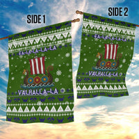 Amazing Viking Christmas Garden Flag Xmas Holiday Patterns - Wonder Print Shop