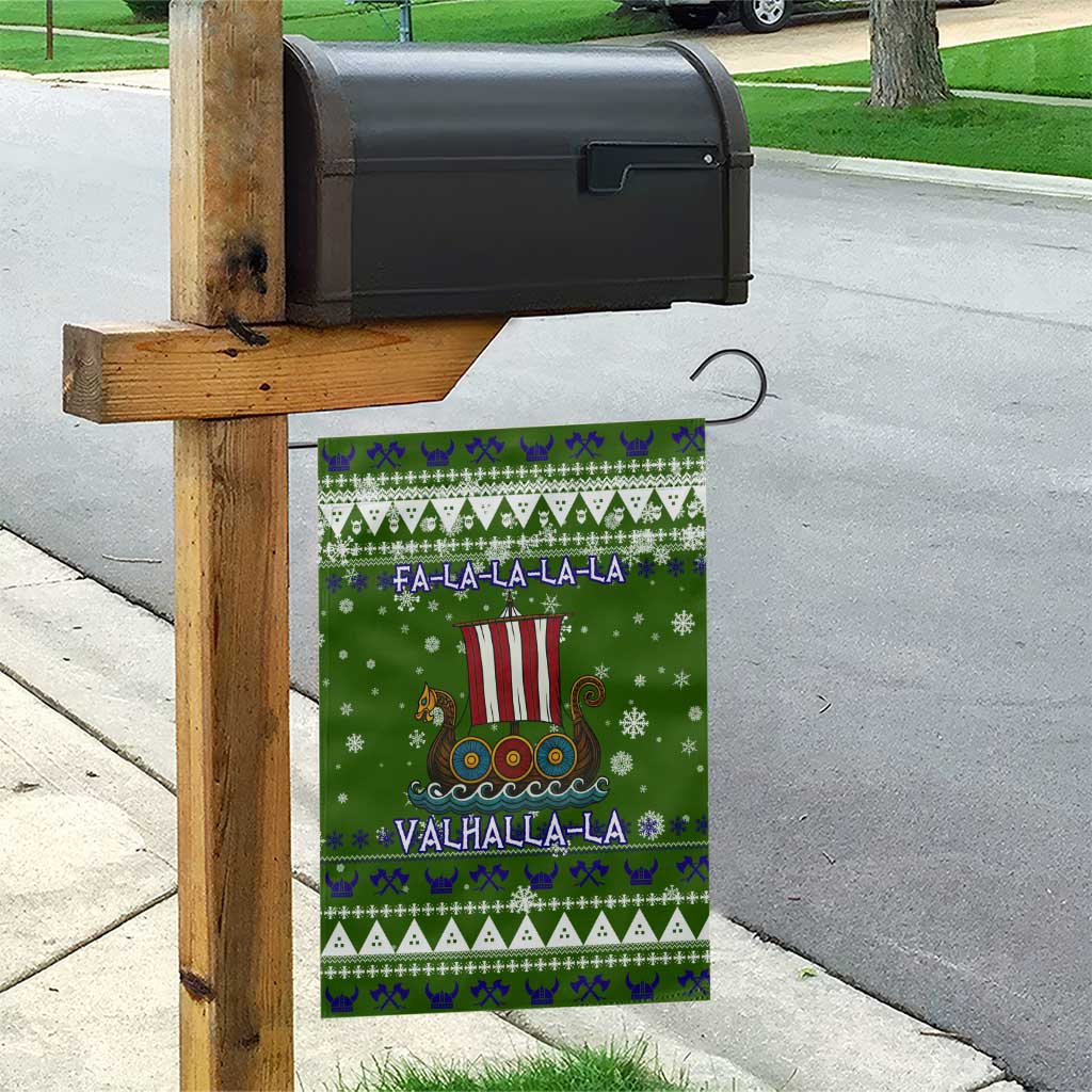 Amazing Viking Christmas Garden Flag Xmas Holiday Patterns - Wonder Print Shop