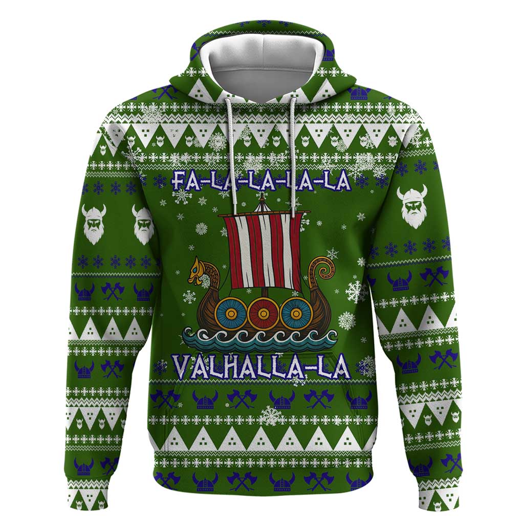 Amazing Viking Christmas Hoodie Xmas Holiday Patterns - Wonder Print Shop