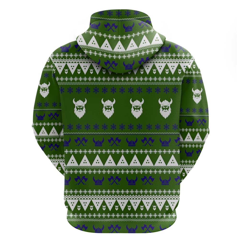 Amazing Viking Christmas Hoodie Xmas Holiday Patterns - Wonder Print Shop