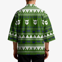 Amazing Viking Christmas Kimono Xmas Holiday Patterns - Wonder Print Shop