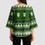 Amazing Viking Christmas Kimono Sleeve Blouse Xmas Holiday Patterns - Wonder Print Shop