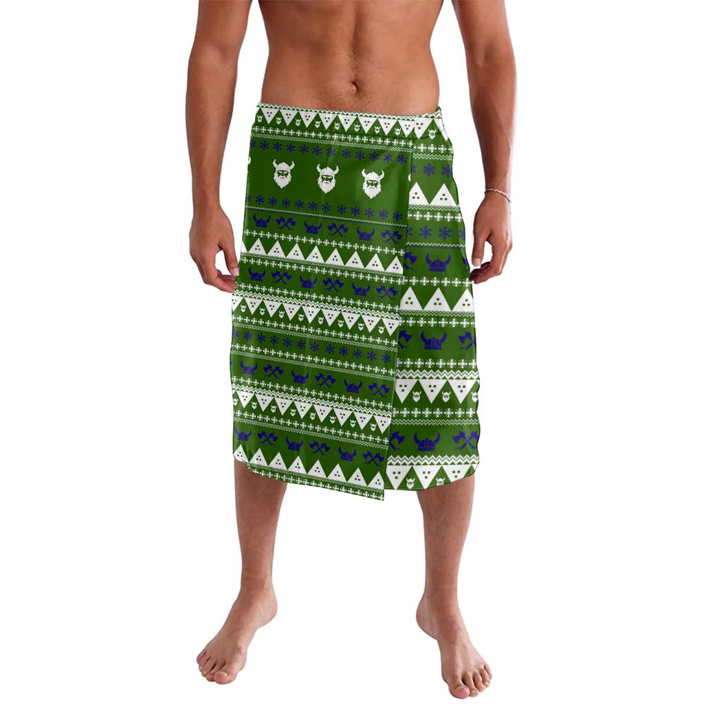 Amazing Viking Christmas Lavalava Xmas Holiday Patterns - Wonder Print Shop